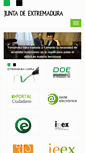 Mobile Screenshot of juntaex.es